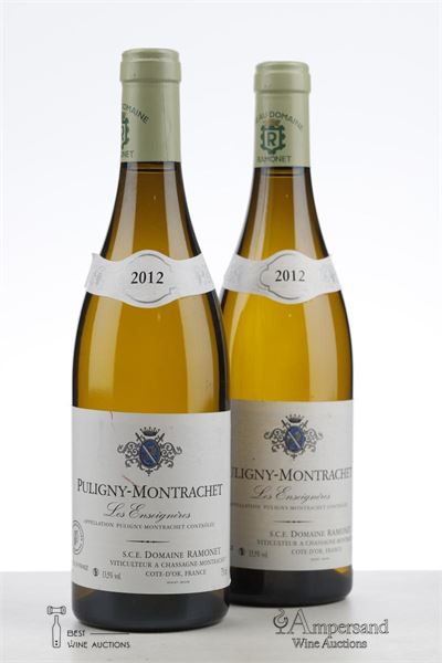 PULIGNY MONTRACHET LES ENSEIGNERES 2012 - Ramonet - 2 Bottles