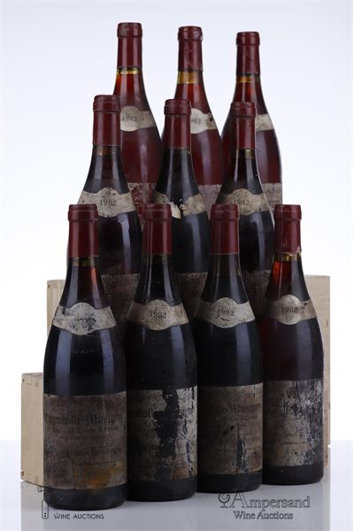 CHAMBOLLE MUSIGNY LA COMBE D'ORVEAU 1982 - Henri Perrot Minot - 10 Bottles