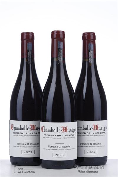 CHAMBOLLE MUSIGNY LES CRAS 2023 - Georges Roumier - 3 Bottles