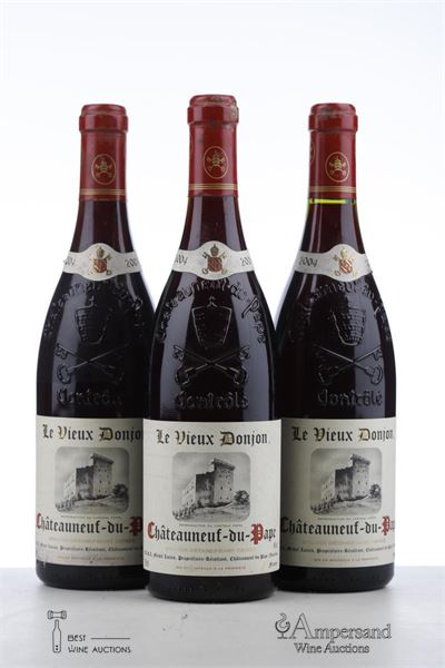 CHATEAUNEUF DU PAPE LE VIEUX DONJON 2004 - Vieux Donjon - 3 Bottles