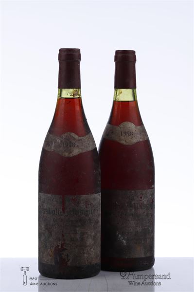 CHAMBOLLE MUSIGNY LA COMBE D'ORVEAU 1978 - Henri Perrot Minot - 2 Bottles