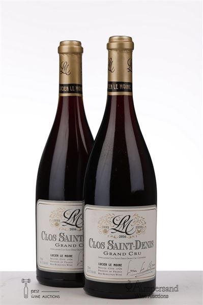 CLOS ST DENIS 2016 - Lucien le Moine - 2 Bottles