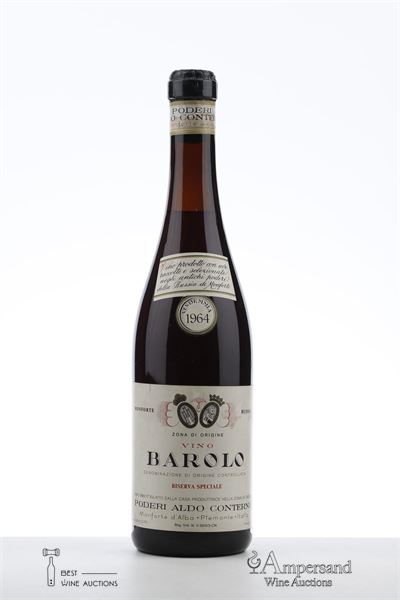 BAROLO RISERVA SPECIALE BUSSIA 1964 - Conterno Aldo - 1 Bottle