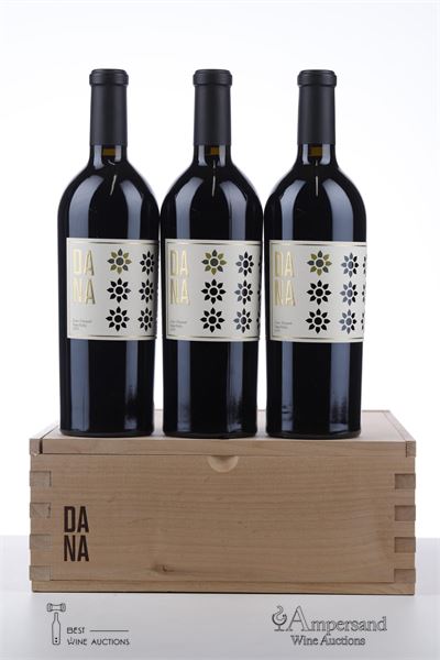 LOTUS VINEYARD CABERNET SAUVIGNON 2018 - Dana Estate - 3 Bottles - Owc 3