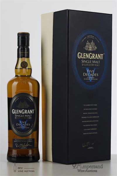 GLEN GRANT FIVE DECADES - Alc 46% 1 Bottle