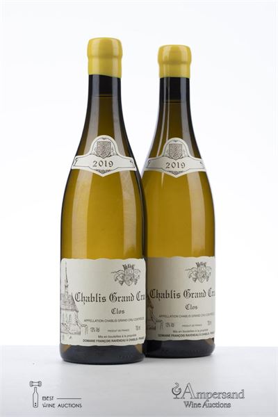 CHABLIS CLOS 2019 - Francois Raveneau - 2 Bottles