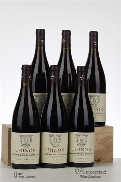 CHINON LES VARENNES DU GRAND CLOS 1999 - Charles Joguet - 6 Bottles