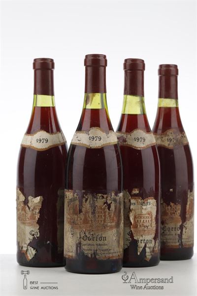 CORTON 1979 - Domaine des Hautes Chappeles - 4 Bottles