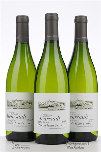 MEURSAULT A MON PLAISIR CLOS DU HAUT TESSON 2022 - Roulot - 3 Bottles