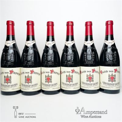 CHATEAUNEUF DU PAPE 2013 - Clos des Papes - 6 Bottles