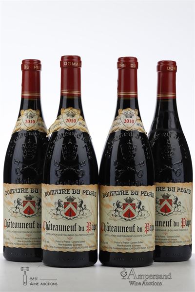 CHATEAUNEUF DU PAPE PEGAU CUVEE RESERVEE 2010 - Domaine du Pegau - 4 Bottles