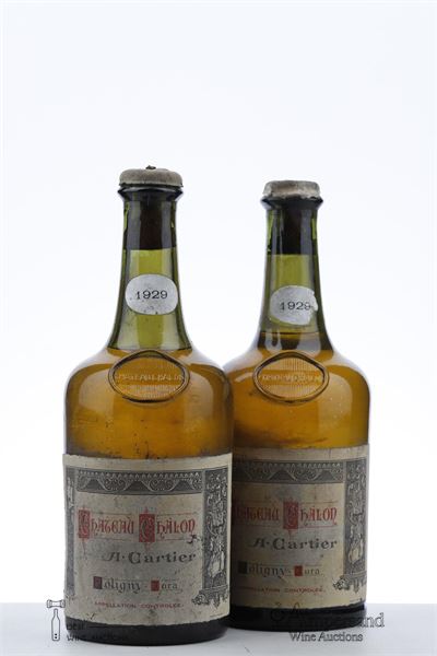 CHATEAU CHALON 1929 - A. Cartier - 2 Bottles