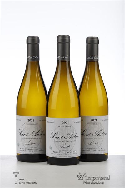 SAINT AUBIN LUCE 2021 - Marc Colin - 3 Bottles