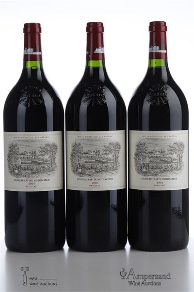 LAFITE ROTHSCHILD 2004 - 3 Magnums - Owc 6