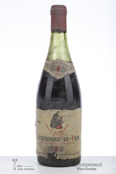 CHATEAUNEUF DU PAPE RESERVE DES CHAPELAINS 1947 - Armand Establet - 1 Bottle