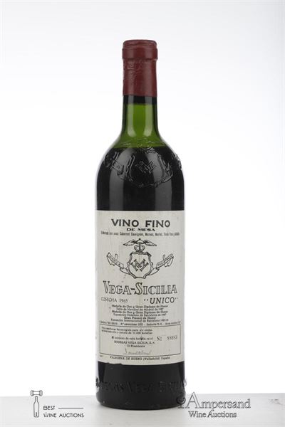 VEGA SICILIA UNICO 1965 - Vega Sicilia - 1 Bottle