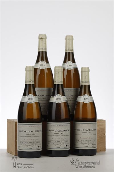 CORTON CHARLEMAGNE 2000 - Bruno Clair - 5 Bottles