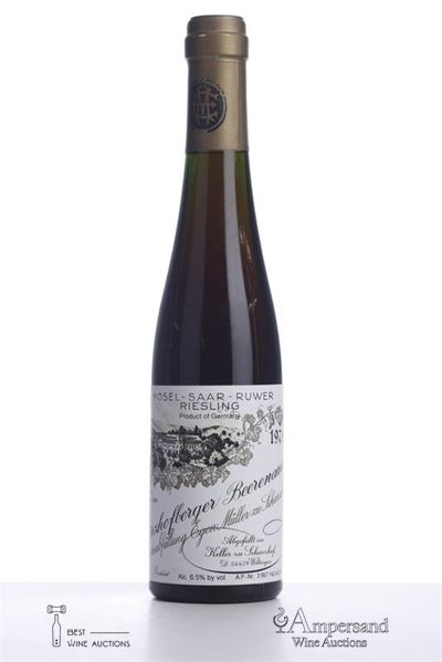 SCHARZHOFBERGER RIESLING BEERENAUSLESE 1976 - Egon Muller - 1 Half Bottle