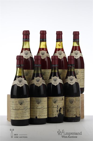 NUITS ST GEORGES 1976 - Grafe Lecocq - 8 Bottles