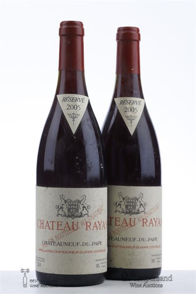 CHATEAUNEUF DU PAPE RAYAS 2005 - Reynaud - 2 Bottles