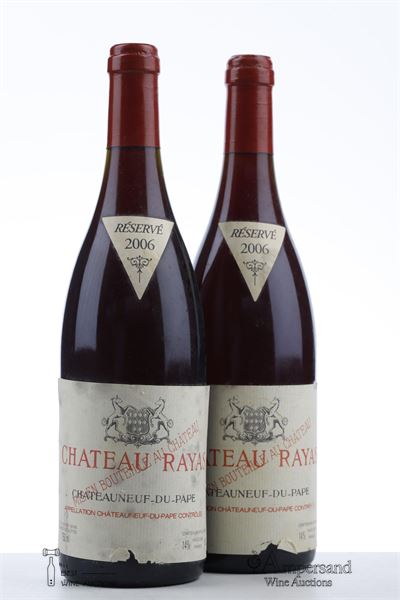 CHATEAUNEUF DU PAPE RAYAS 2006 - Reynaud - 2 Bottles