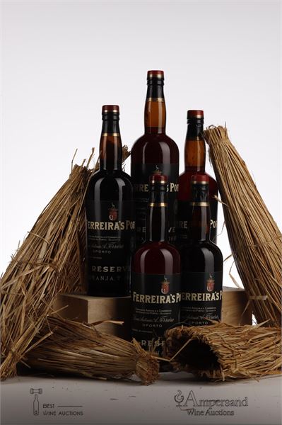FERREIRAS RESERVE PORT GRANJA T 1887 - Ferreira - 5 Bottles - Owc 12