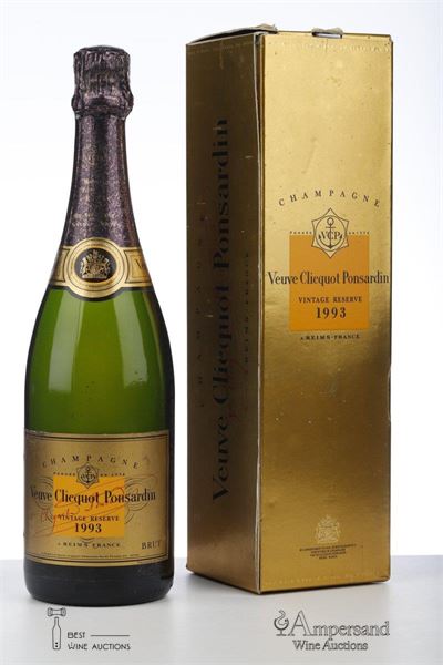 VEUVE CLICQUOT PONSARDIN VINTAGE RESERVE 1993 - Veuve Clicquot - 1 Bottle - Oc 1