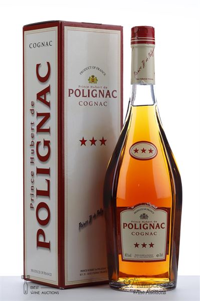 COGNAC PRINCE HUBERT DE POLIGNAC X X X NV - Prince Hubert de Polignac - 1 Bottle - Oc 1