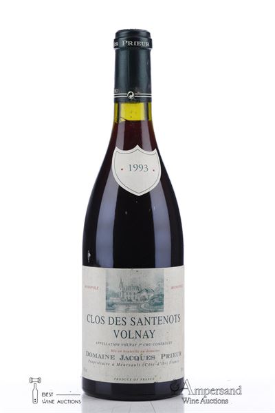 VOLNAY CLOS DES SANTENOTS 1993 - Jacques Prieur - 1 Bottle