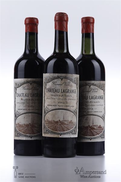 LAGRANGE 1952 - Vedrenne-Orluc - 3 Bottles