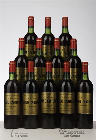 BRANE CANTENAC 1976 - Mc - 12 Bottles - Owc 12