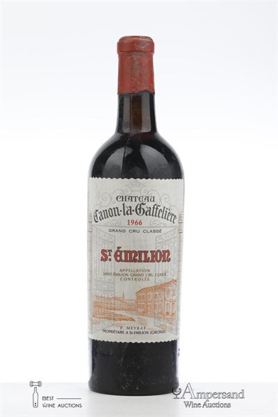 CANON LA GAFFELIERE 1966 - Lelievre Anvers - 1 Bottle