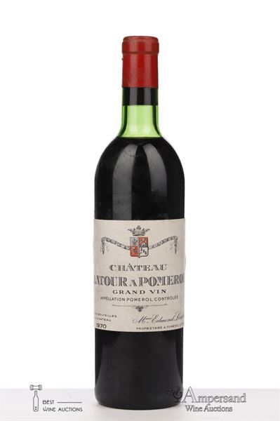 LATOUR A POMEROL 1970 - Mc - 1 Bottle