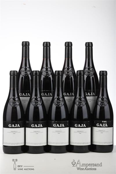 BARBARESCO 1989 - Gaja - 9 Bottles