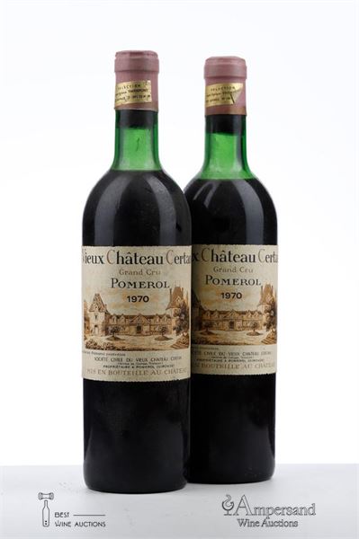 VIEUX CHATEAU CERTAN 1970  - 2 Bottles