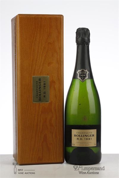 BOLLINGER R.D. 1981 - Bollinger - Dégorgé 06/1999 - 1 Bottle - Owc 1