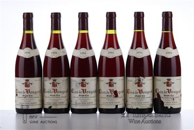 CLOS VOUGEOT 1994 - Denis Mortet - 6 Bottles