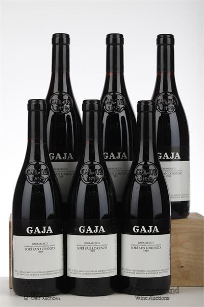 SORI SAN LORENZO 1989 - Gaja - 6 Bottles