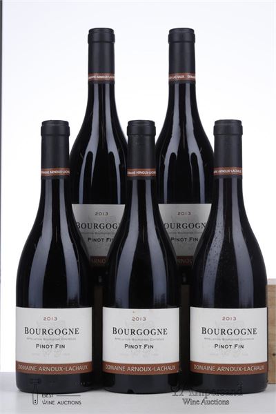 BOURGOGNE PINOT FIN 2013 - Arnoux Lachaux - 5 Bottles