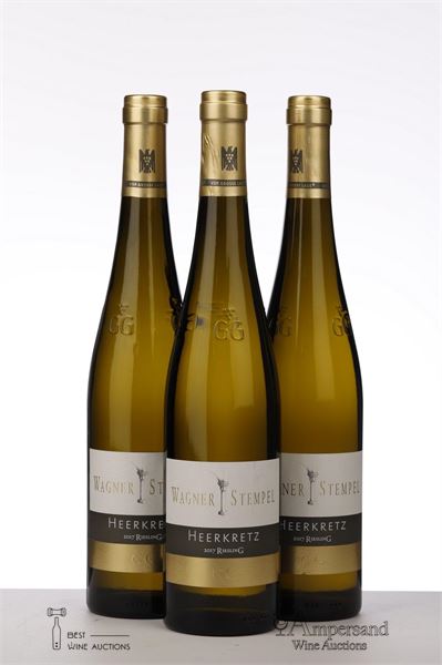 RIESLING SIEFERSHEIMER HEERKRETZ GG 2017 - Wagner Stempel - 3 Bottles