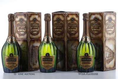 MUMM CUVEE RENE LALOU 1982 - 3 Bottles in Oc 1