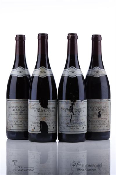 GEVREY CHAMBERTIN CLOS ST JACQUES 2006 - Bruno Clair - 4 Bottles