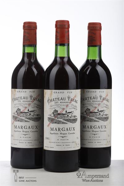 TAYAC 1981 - Mc - 3 Bottles