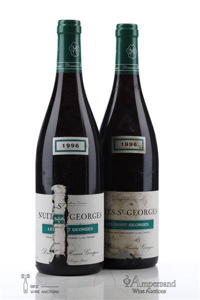 NUITS ST GEORGES LES ST GEORGES 1996 - Henri Gouges - 2 Bottles