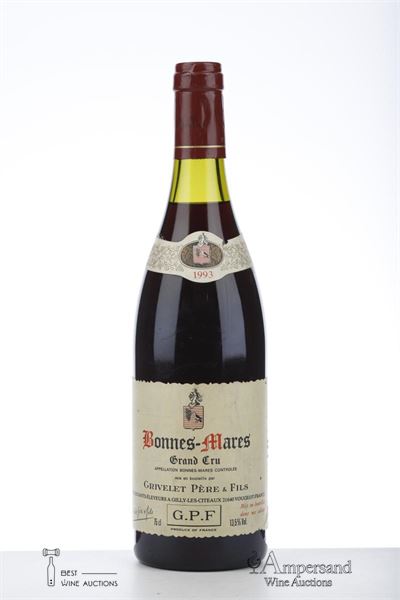 BONNES MARES 1993 - Grivelet - 1 Bottle