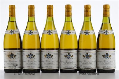 PULIGNY MONTRACHET LES PUCELLES 1995 - Domaine Leflaive - 6 Bottles
