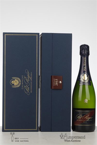POL ROGER CUVEE SIR WINSTON CHURCHILL 2015 - Pol Roger - 2 Bottles - Oc 1