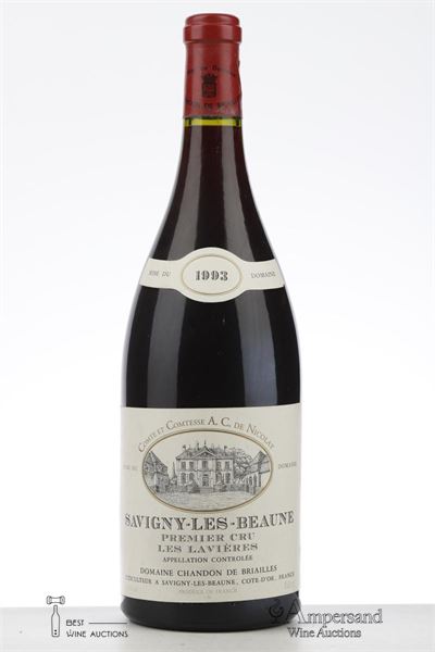 SAVIGNY LES BEAUNE LES LAVIERES 1993 - Chandon de Brialles - 1 Magnum