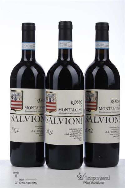 ROSSO DI MONTALCINO 2022 - Salvioni - 3 Bottles