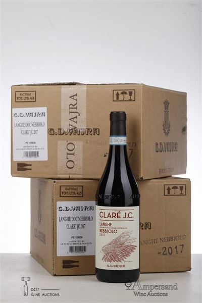 CLARE J.C. LANGHE NEBBIOLO 2017 - G.D. Vajra - 12 Bottles - Oc 6